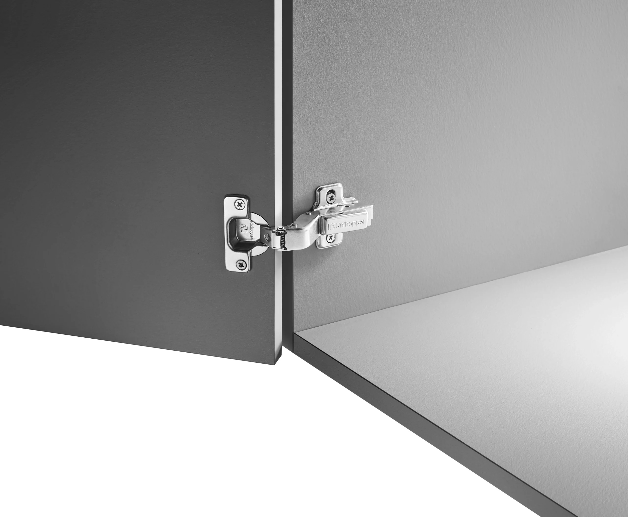 Gas Hinge Clip-on with Soft Closing