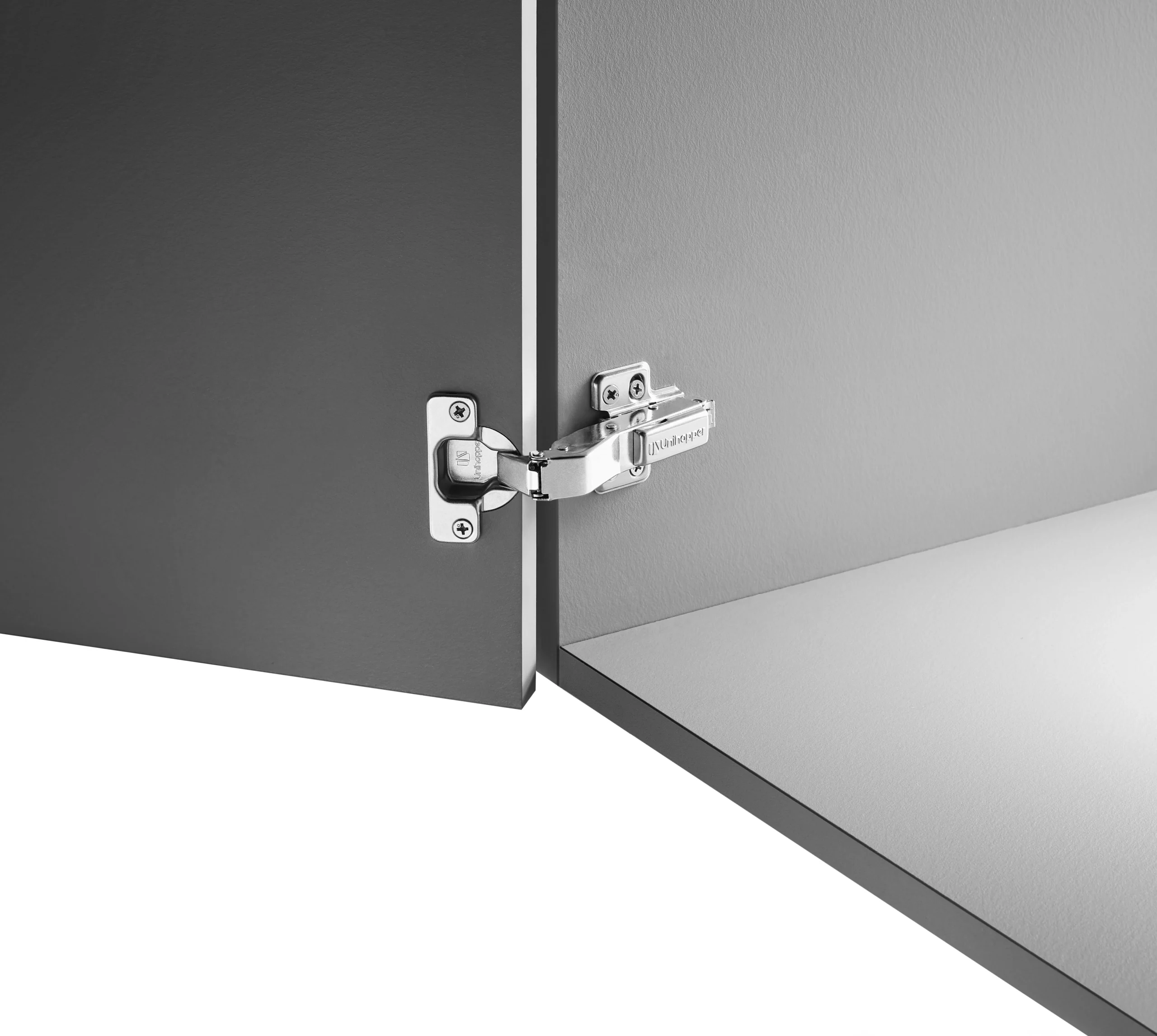 Gas Hinge Clip-on with Soft Closing