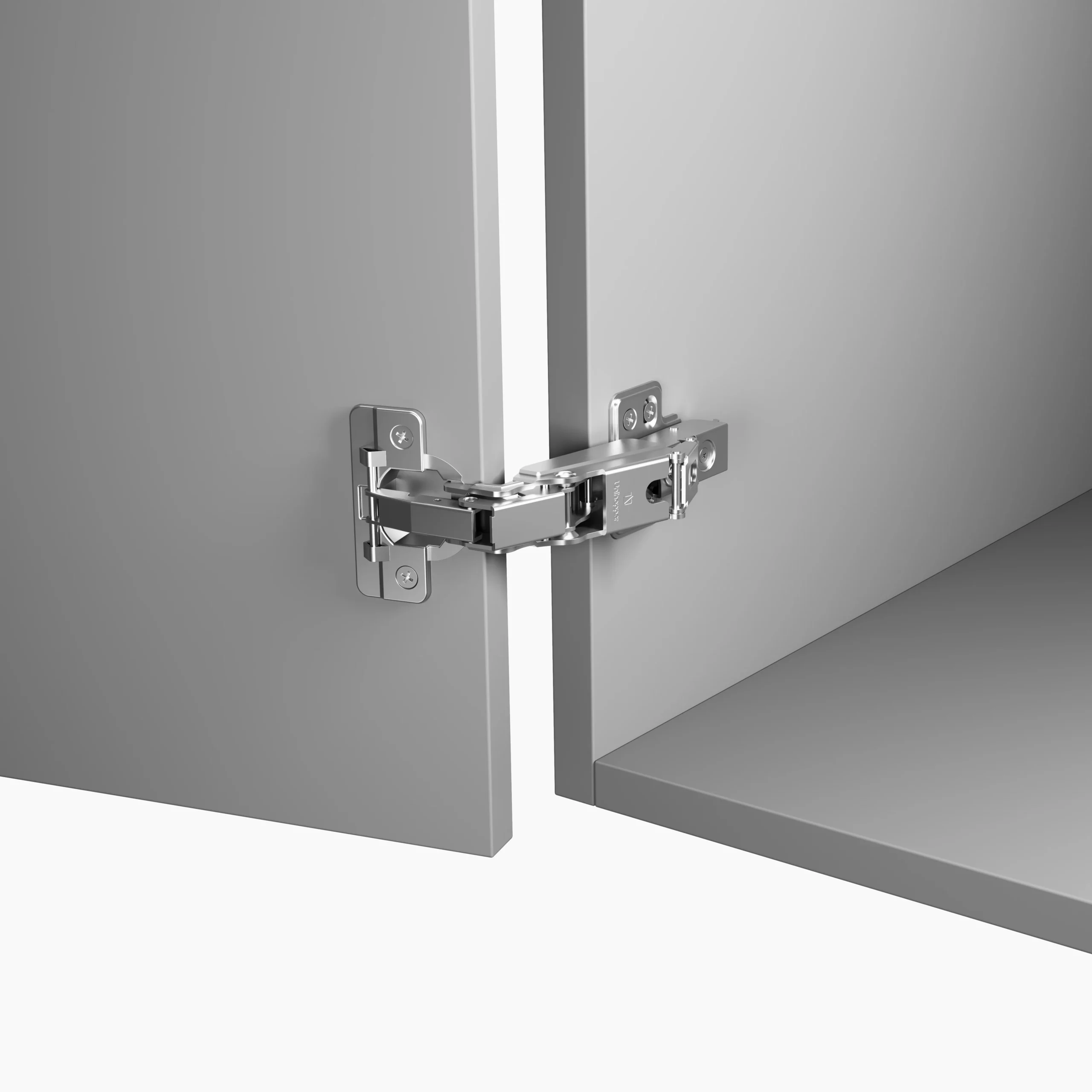 Gas Hinge Clip-on with Soft Closing