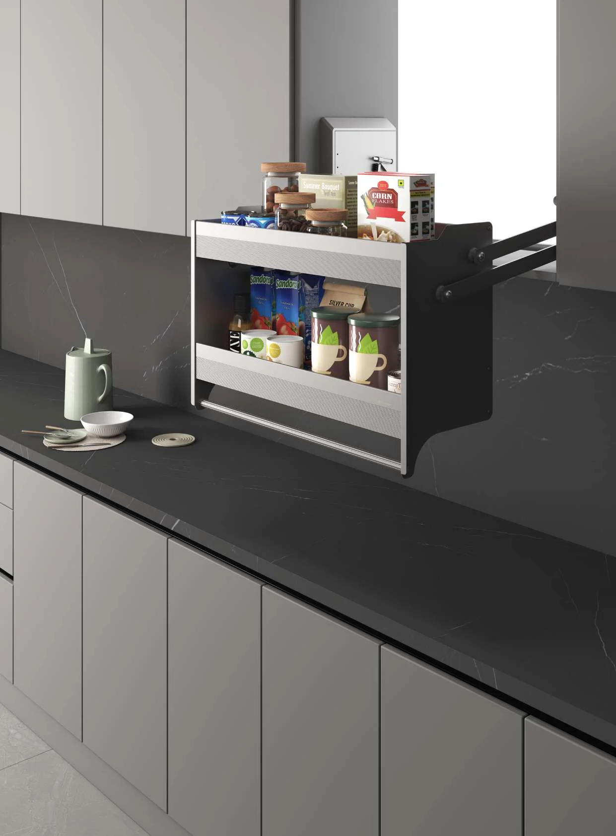 Mona Lift Basket Aluminium Panel