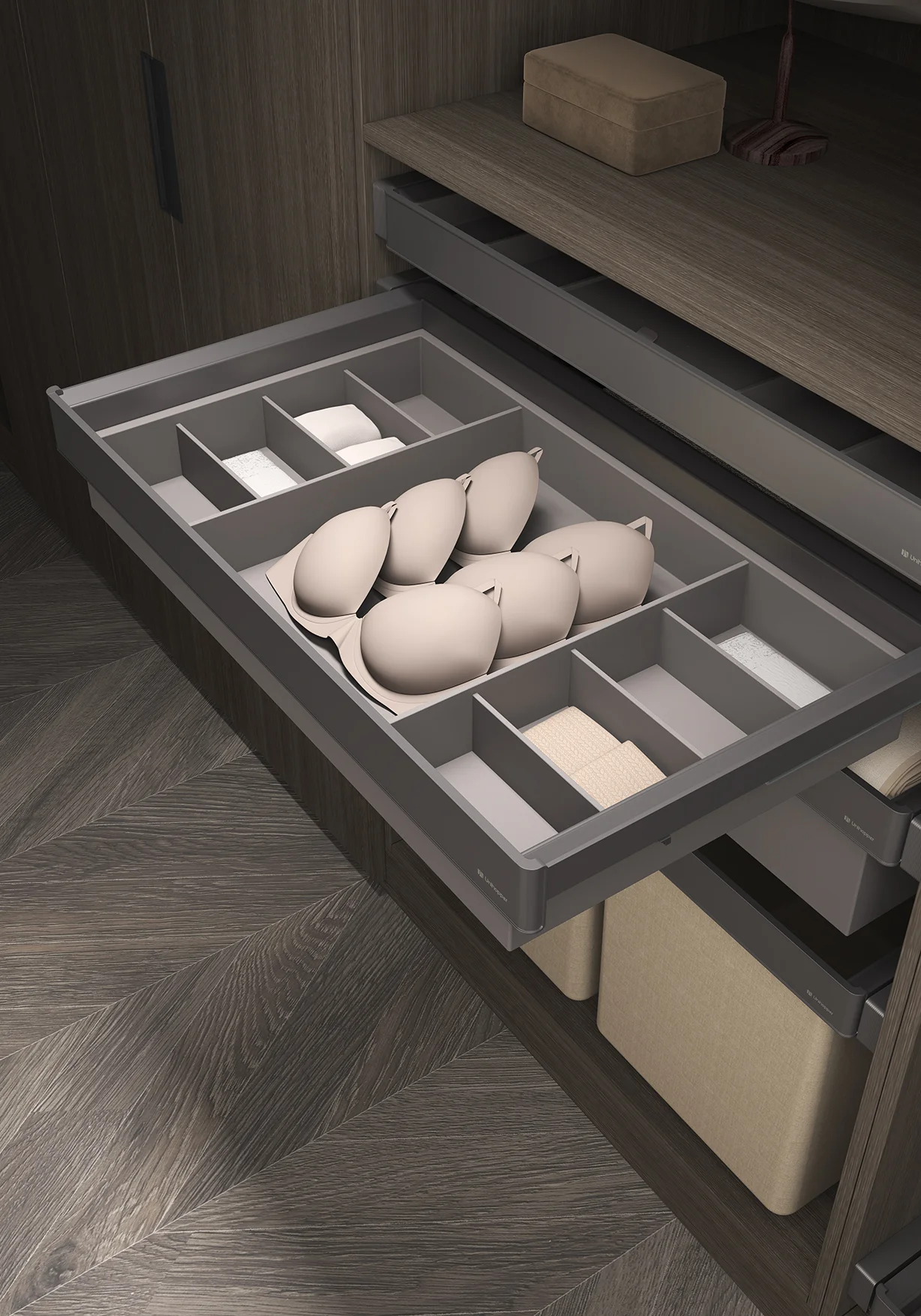 Monika2.0 Leather Underwear Storage Box
